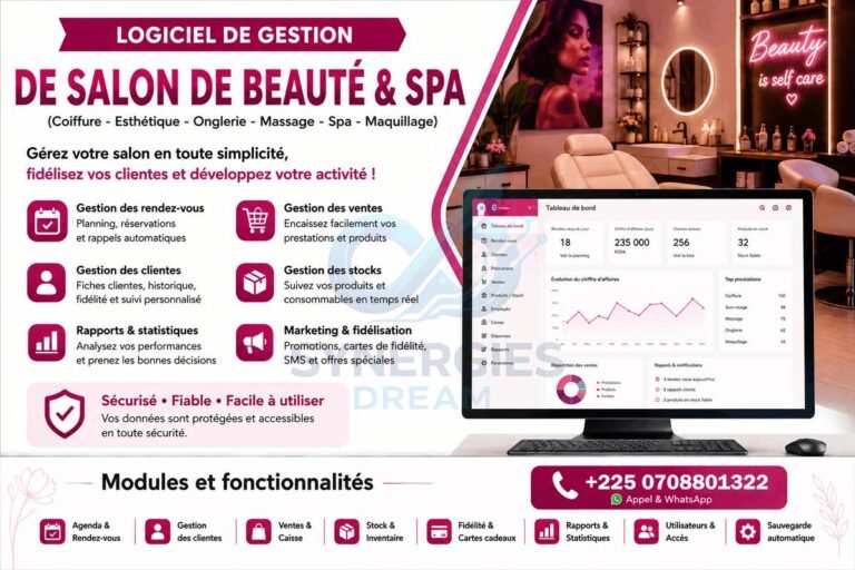 Salon de beauté et spa